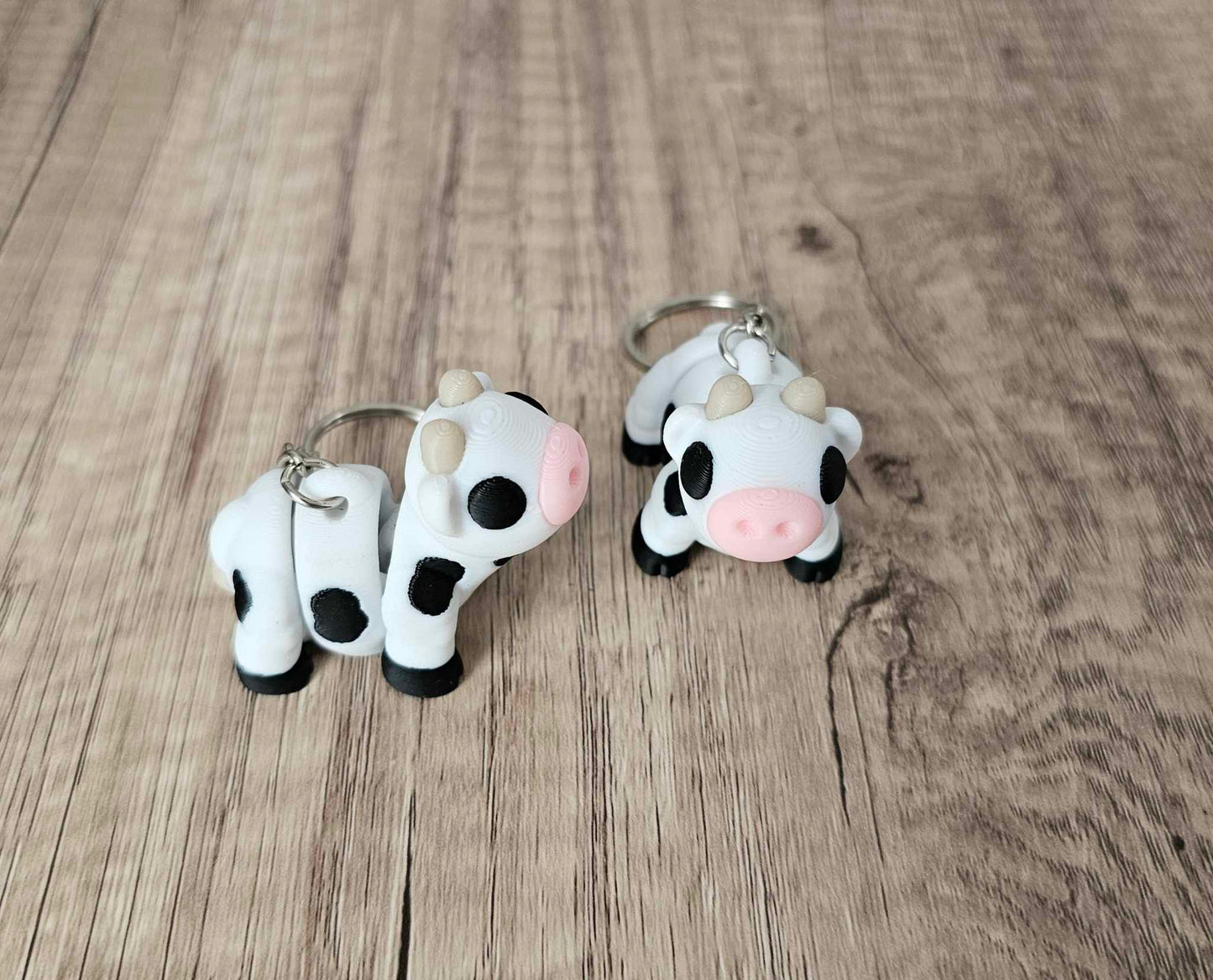 Cow Keychain